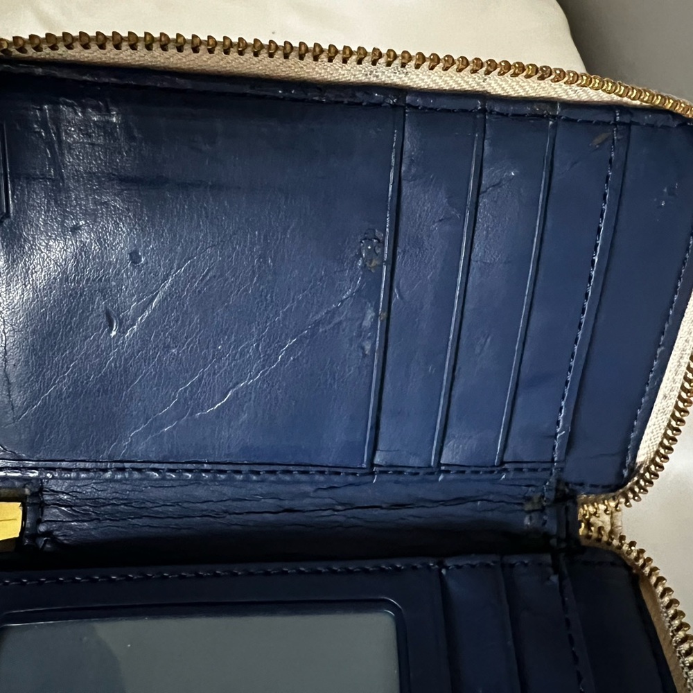 Coach Multicolor Poppy Zip Wallet with Heart Logo - Picture 5 of 5